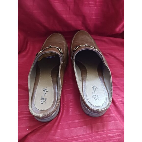 Eurosoft by soft horsebit Equestrian Slip-On Brown color 10M - Picture 4 of 16